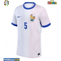 Frankreich Jules Kounde #5 Auswärtstrikot EM 2024 Kurzarm